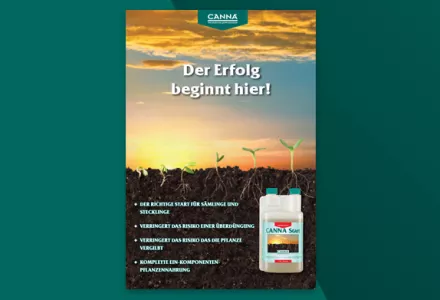 CANNA Start Infobroschüre